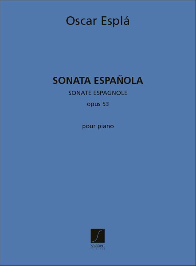 Sonata Espanola Op.33 Piano